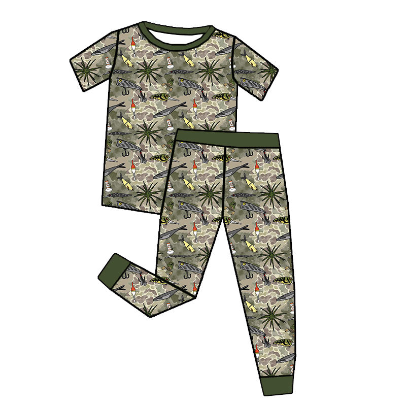 Exclusive Hunt/Fish Short Sleeve PJ Set