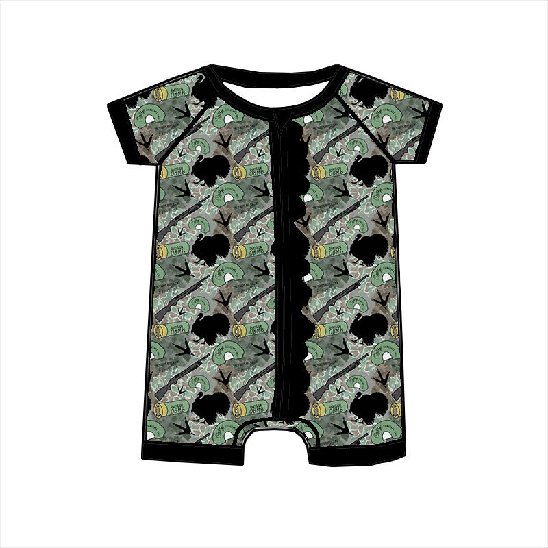 Exclusive Hunt/Fish Ruffle Shortie