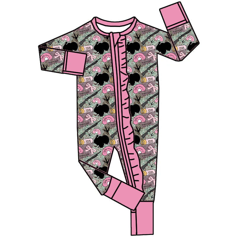 Exclusive Hunt/Fish Ruffle Zippy