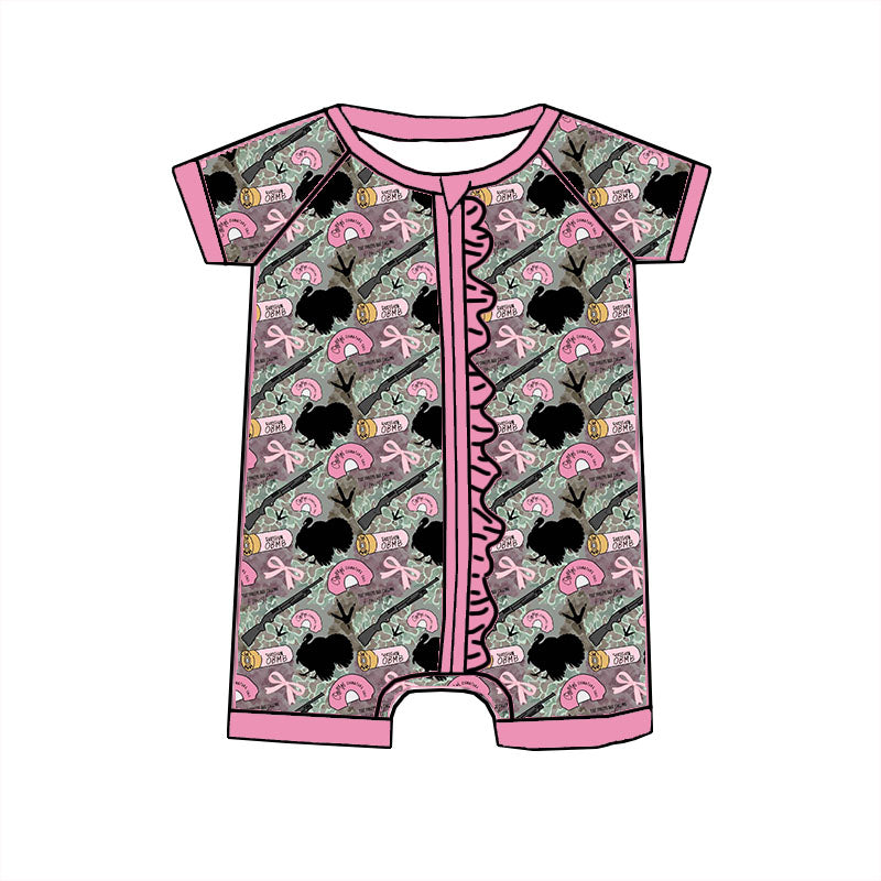 Exclusive Hunt/Fish Ruffle Shortie