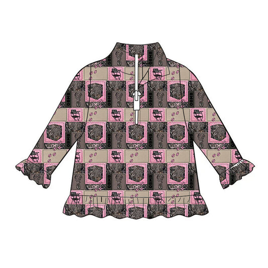 Exclusive Hunt/Fish Ruffle Quarter-Zip