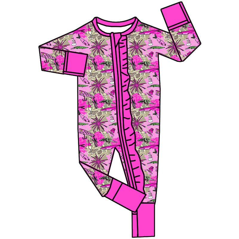 Exclusive Hunt/Fish Ruffle Zippy