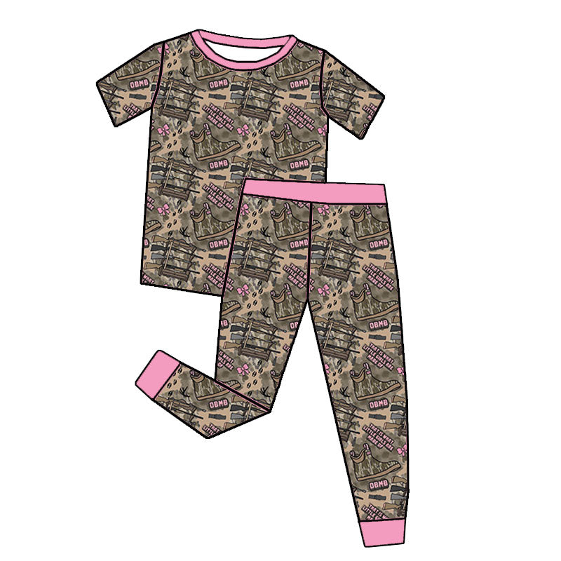 Exclusive Hunt/Fish Short Sleeve PJ Set
