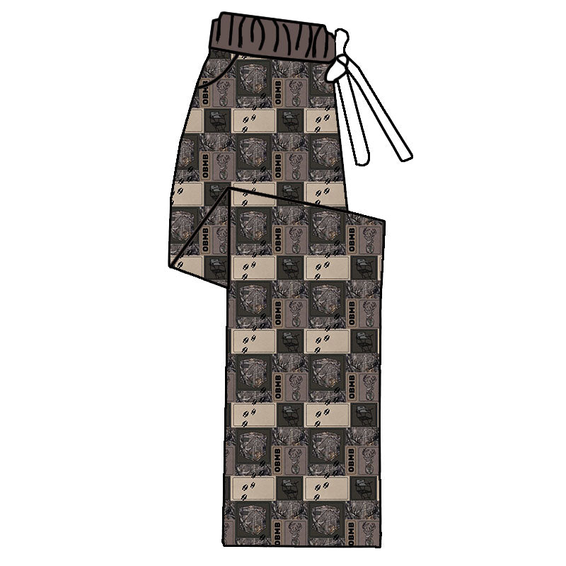 Exclusive Hunt/Fish Adult Wide Leg PJ Pants