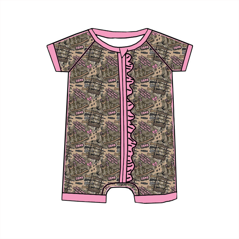 Exclusive Hunt/Fish Ruffle Shortie