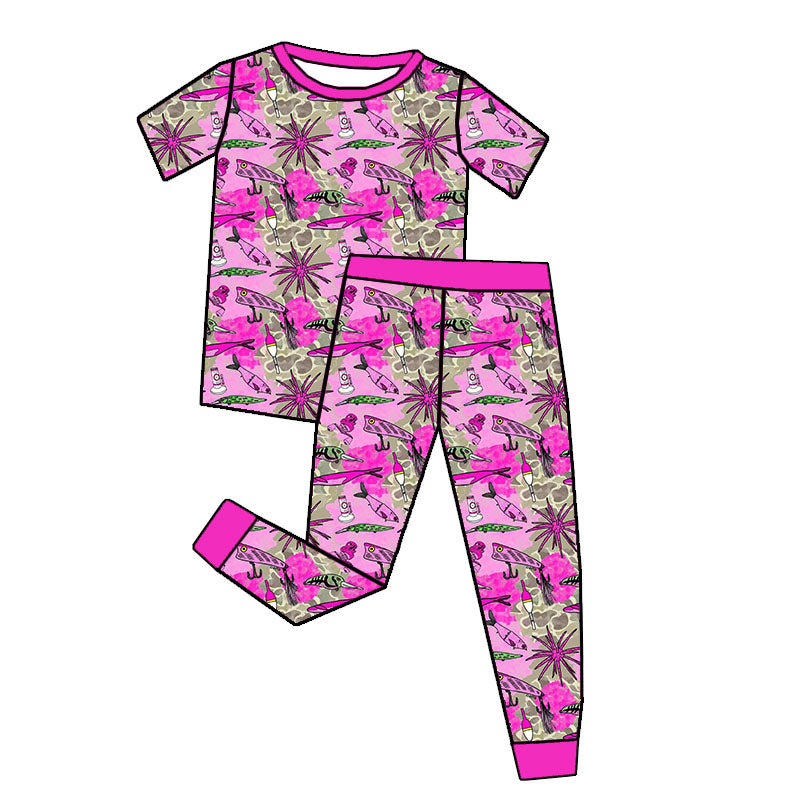 Exclusive Hunt/Fish Short Sleeve PJ Set
