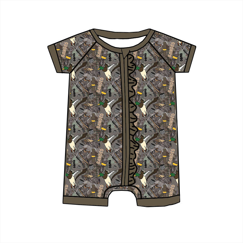 Exclusive Hunt/Fish Ruffle Shortie