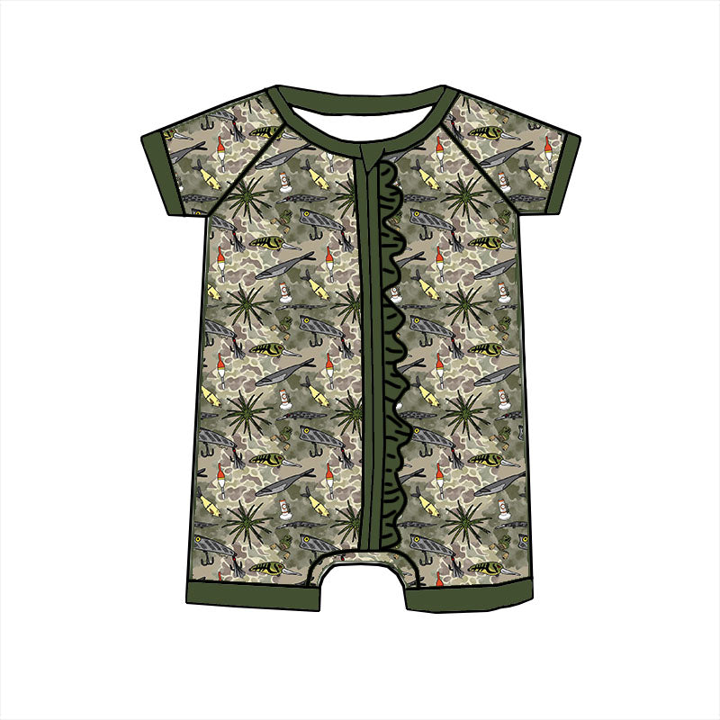 Exclusive Hunt/Fish Ruffle Shortie