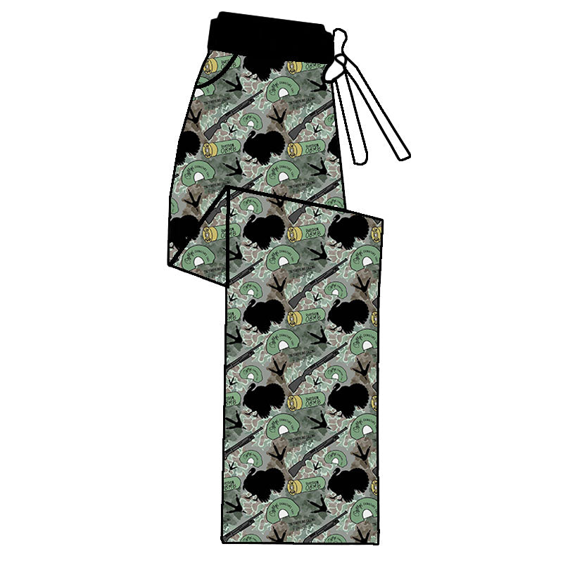 Exclusive Hunt/Fish Adult Wide Leg PJ Pants