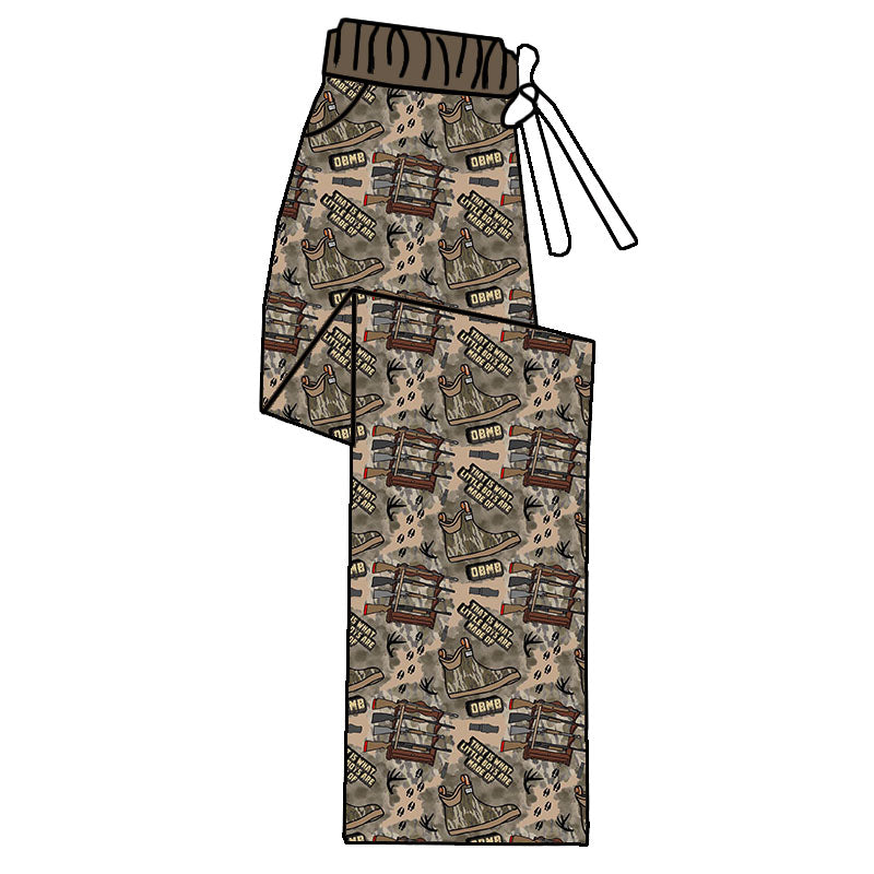 Exclusive Hunt/Fish Adult Wide Leg PJ Pants