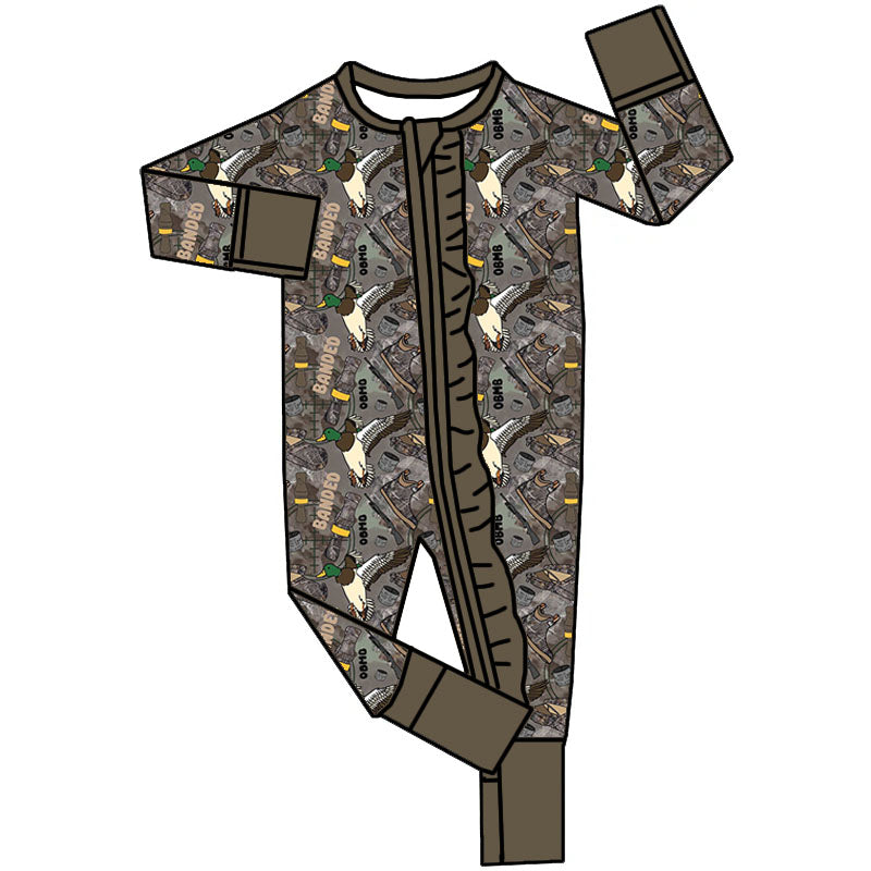 Exclusive Hunt/Fish Ruffle Zippy