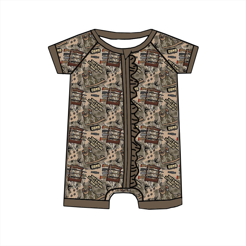Exclusive Hunt/Fish Ruffle Shortie